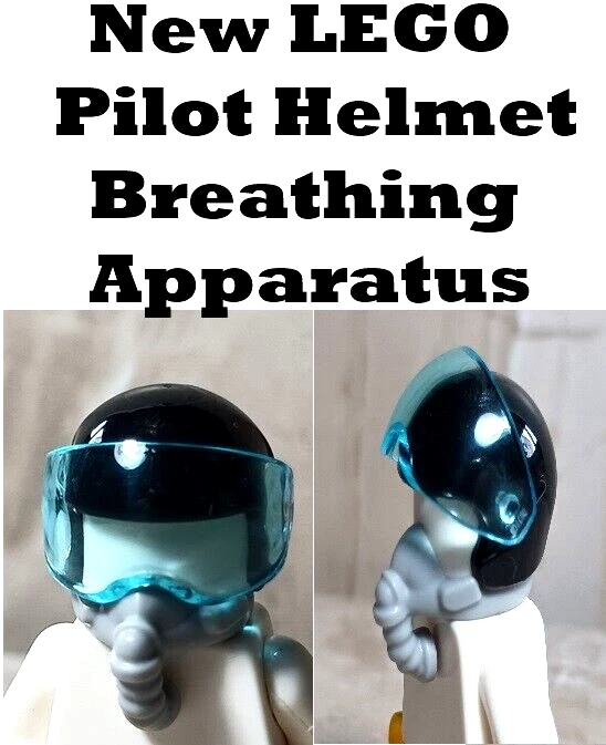 New LEGO Helmet Breathing Apparatus Breathing Tube PILOT Star Wars Space Helmet - Image 1 of 1