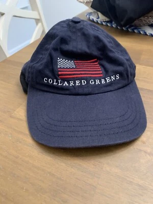 Sombrero con cuello verde bandera de Estados Unidos Foto 1 de 4