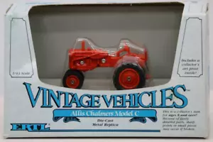 Ertl Vintage Vehicles 1/43 Allis Chalmers Model C Tractor #2529 NEW in box - Picture 1 of 6