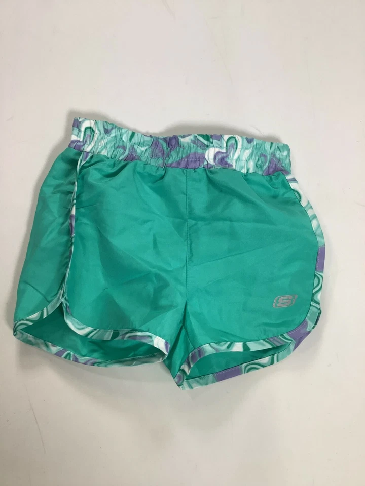 Pantalones Cortos Niñas Sketchers Active Teal 2T Usados en Excelente Condición Foto 1 de 4