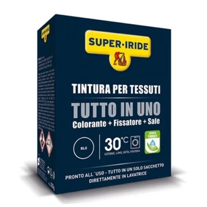 SUPERIRIDE COLORANTE TUTTO IN 1 BLU  TINTURA PER TESSUTI - Foto 1 di 1