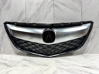 2014-2016 ACURA MDX GRILLE ASSEMBLY OEM UPPER FRONT GRILL WITHOUT CHROME MOLDING - Image 1 of 4