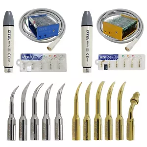 Escalador ultrasónico dental pájaro carpintero DTE HD-7L pieza de mano puntas piezoeléctricas DTE-V2 V3 LED - Imagen 1 de 144