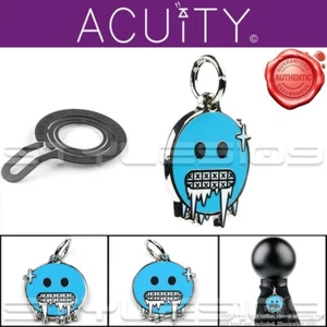 Acuity Instruments Season 1 Shifter Charm Cold Face Emoji Matte Black Charm Ring - Picture 1 of 9