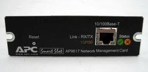 GENUINE APC AP9617 10/100 SmartSlot NETWORK MANAGEMENT CARD - Picture 1 of 2