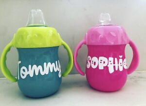 Sippy cup personalised