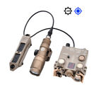 Viseur laser à point rouge WADSN DBAL A2 M300 M300A SF lampe de poche double commande commutateur