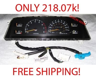 89-91 Toyota Pickup & 90-91 + 94-95 4Runner AT V6 Instrument Gauge Cluster 218k Foto 1 de 4