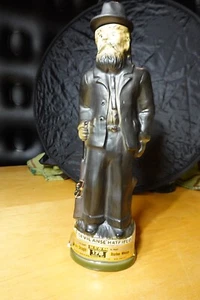 VTG Jim Beam Bourbon Whiskey 1973 Devil Anse Hatfield EMPTY Decanter 1839-1921 - Picture 1 of 12