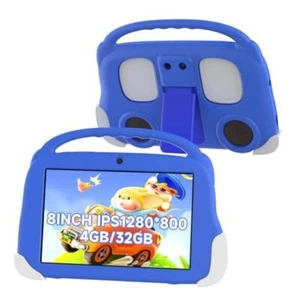 Kids Tablet, 8 inch Tablet, 4GB RAM 32GB ROM 512GB Expansion, Android 12 Kids - Picture 1 of 8