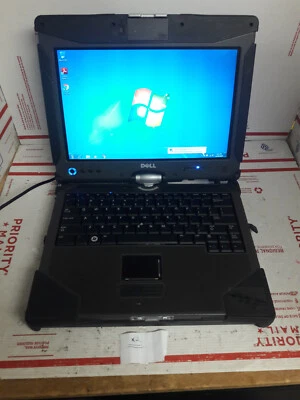 CLOSEOUT Dell Latitude XT2 XFR Core 2 U9600 2GB RAM 128GB SSD Win 7 Office #322 - Image 1 of 4