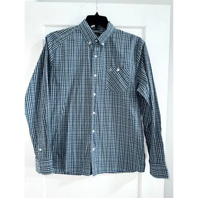 Volcom Classic Fit Button Down Shirt Blue Striped Men’s Large - Image 1 of 4
