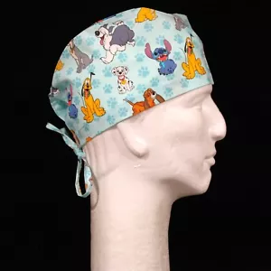 Disney Dogs Theme Scrub Hat - Picture 1 of 1