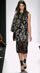 BCBG MAXAZRIA RUNWAY THE GRACE SILK DRESS NWT $498 XXS - Picture 1 of 7