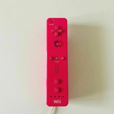Like New Genuine Nintendo Wii U / Wii Pink Special Edition Controller Remote - Image 1 of 3