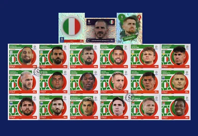 Italy National Team Topps UEFA Euro 2024 Stickers - Image 1 of 2