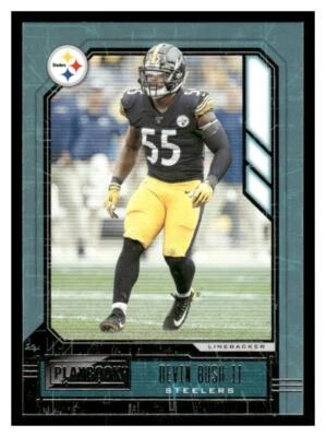 Devin Bush II 2020 Panini Playbook #27 Pittsburgh Steelers 35% Off 4+ - Image 1 of 2
