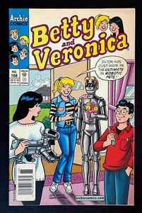 Betty and Veronica #168 Hi-Grade Newsstand Robotic Archie Cover 2002 - Picture 1 of 4