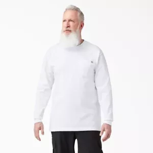Dickies Men's T-Shirt Long Sleeve Heavyweight Pocket Relaxed Fit T-Shirt - Picture 1 of 46