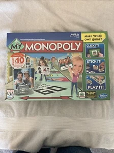 My monopoly board game Hasbro Make your own family version custom new sealed - Picture 1 of 8