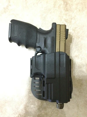 Uncle Mike's Reflex Holster Springfield XD XDm RH Black 74271 9mm/40S&W Size 27 - Image 1 of 4