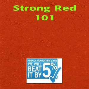 STRONG RED Y101 Dye/Pigment for Concrete, Render, Mortar & Cement - Picture 1 of 8