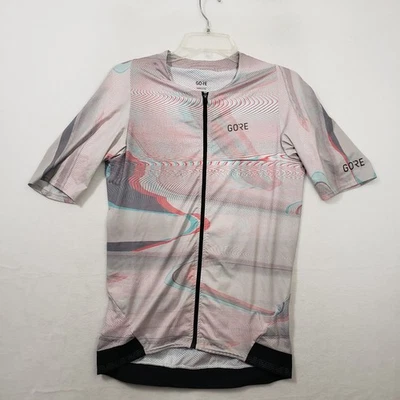 Camiseta masculina Gore Wear Chase ciclismo tamanho XL multicolorida manga curta zíper completo - Imagem 1 de 4