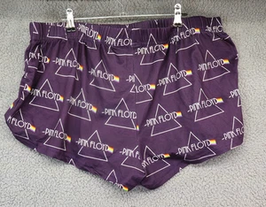 Pantalones cortos de pijama Pink Floyd XL negros para dormir con botín para mujer - Imagen 1 de 5
