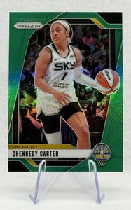 Chennedy Carter 2024 Panini WNBA Prizm Green #66 Chicago Sky - Picture 1 of 2