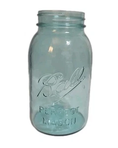 Vintage Blue Ball Perfect Mason Pint Size Jar #3 - Picture 1 of 5