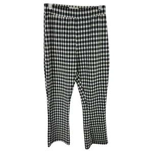 Pantaloni Urban Outfitters pull on Gingham a quadri a quadri a pedale ritagliati nuovi con etichette taglia S - Foto 1 di 6