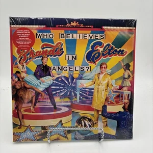 Elton John & Brandi Carlile-Who Believes In Angels-Rock 2024 Bottle Green Vinyl - Picture 1 of 10
