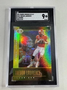 Trevor Lawrence Gold Rookie Card RC /10 Panini NFL Football Jacksonville Jaguars - Picture 1 of 4