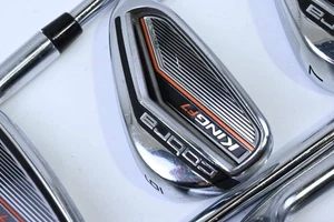 Cobra King F7 Irons / 5-PW+GW+SW / Regular Flex Cobra Shafts - Picture 1 of 7