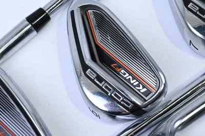 Cobra King F7 Irons / 5-PW+GW+SW / Regular Flex Cobra Shafts - Image 1 of 4