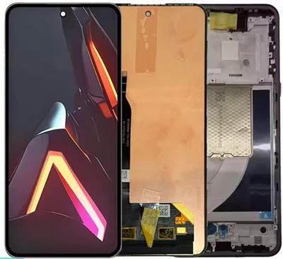 Tela LCD Full AMOLED Touch Digitalizador Quadro de Substituição Para ZTE nubia Neo 3 GT - Imagem 1 de 4