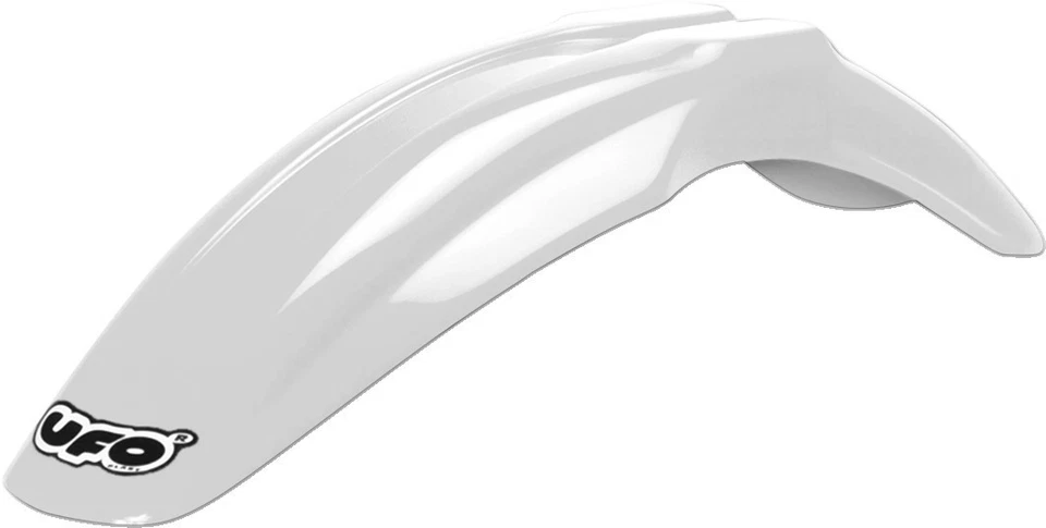 UFO Universal Supermoto Front Fender Design 1 - White #PA01027-041 — 第 1/1 张图片