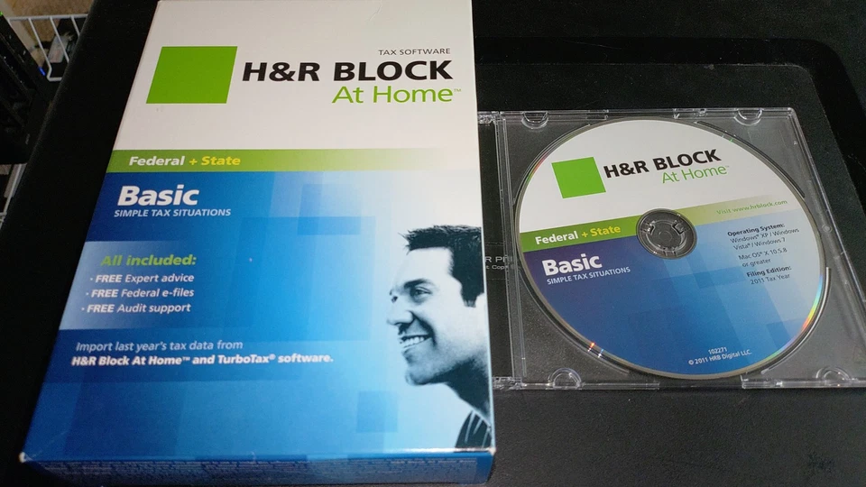 {H&R Block} At Home (2011)- Basic - Image 1 of 3