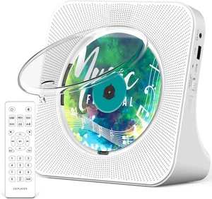 Bluetooth 5.0 CD-Player | HiFi-Lautsprecher | Fernbedienung - Bild 1 von 8