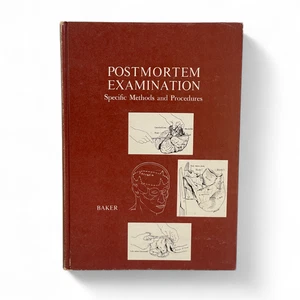 POSTMORTEM EXAMINATION: Specific Methods and Procedures. By Roger D. Baker. 1967 - Foto 1 di 6