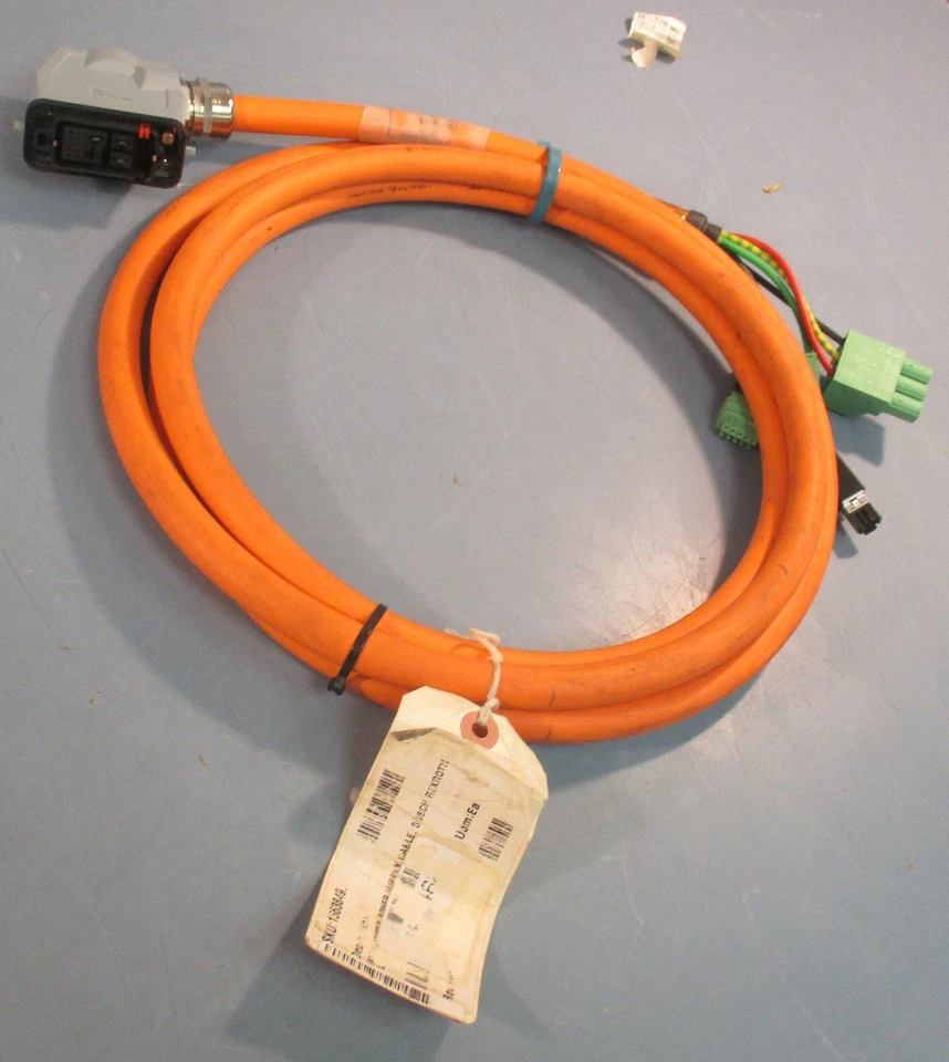 Cable de alimentación servo híbrido Rexroth Bosch RKH0401/003,0 3 m de longitud Foto 1 de 4