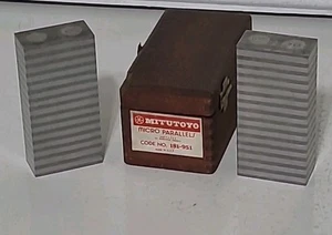 MITUTOYO Matched Set of  Micro Parallels Magnetic Chuck 181-951 Made in USA CNC - Picture 1 of 14