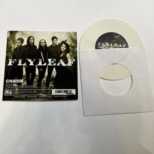 Flyleaf Chasm 7” RSD White vinyl Record Store Day Split EP paper tongues trinity - Picture 1 of 2