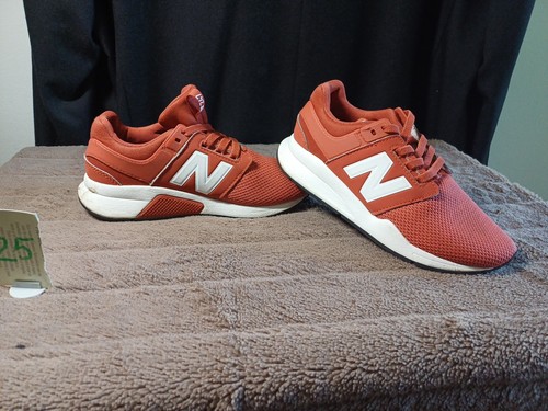 Scarpe da ginnastica New Balance per bambini rosso bordeaux (KA247TWP) taglia UK 2 EUR 34 5