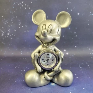 Vintage Authentic Limited Edition Disney Park Pewter Mickey Mouse Clock 2456 of 5000 - Bild 1 von 9