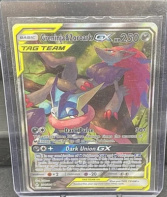 Pokémon Greninja And Zoroark GX 201/214 - Image 1 of 2