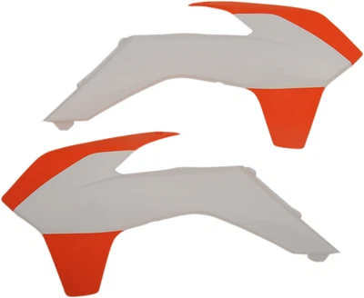 Acerbis - 2314255321 - Radiator Shroud, Orange/White KTM 250 XC-W,450 XC-W,450 X - Image 1 of 2