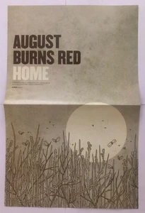 August Burns Red Home 11x17 2-sided Promo Poster Solid State Records Good - Picture 1 of 2