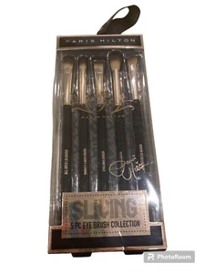 Paris Hilton Ultímate Eyes Brush 5pc. Eyes Brush Collection. - Picture 1 of 4