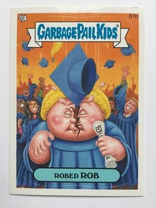Garbage Pail Kids Brand New Series 2 Topps Sticker 61b Robed Rob
